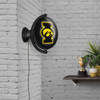 Iowa Hawkeyes Original Oval Rotating Lighted Wall Sign