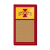 Iowa State Cyclones Cork Noteboard - Red Frame | The Fan-Brand | NCIOST-640-01B