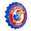 Kansas Jayhawks Bottle Cap Wall Clock Kansas Jayhawks Bottle Cap Wall Clock