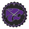 Kansas State Wildcats Bottle Cap Wall Clock | The Fan-Brand | NCKNST-540-03 Kansas State Wildcats Bottle Cap Wall Clock | The Fan-Brand | NCKNST-540-03
