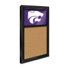 Kansas State Wildcats Cork Noteboard - White