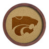 Kansas State Wildcats Faux Barrel Framed Cork Board - Monochrome Logo | The Fan-Brand | NCKNST-632-01B Kansas State Wildcats Faux Barrel Framed Cork Board - Monochrome Logo | The Fan-Brand | NCKNST-632-01B