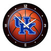 Kentucky Wildcats Basketball - Modern Disc Wall Clock | The Fan-Brand | NCKWLD-510-11 Kentucky Wildcats Basketball - Modern Disc Wall Clock | The Fan-Brand | NCKWLD-510-11
