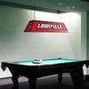 Louisville Cardinals Premium Wood Pool Table Light - Red