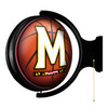 Maryland Terrapins Basketball - Original Round Rotating Lighted Wall Sign Maryland Terrapins Basketball - Original Round Rotating Lighted Wall Sign