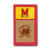 Maryland Terrapins Dual Logo - Cork Note Board - Red Frame / Gold | The Fan-Brand | NCMRYT-640-02B Maryland Terrapins Dual Logo - Cork Note Board - Red Frame / Gold | The Fan-Brand | NCMRYT-640-02B