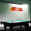 Maryland Terrapins Edge Glow Pool Table Light - Gold Cap