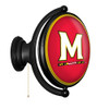Maryland Terrapins Original Oval Rotating Lighted Wall Sign - Red Maryland Terrapins Original Oval Rotating Lighted Wall Sign - Red