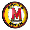 Maryland Terrapins Round Slimline Lighted Wall Sign | The Fan-Brand | NCMRYT-130-01 Maryland Terrapins Round Slimline Lighted Wall Sign | The Fan-Brand | NCMRYT-130-01
