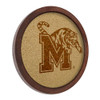 Memphis Tigers Faux Barrel Framed Cork Board - Monochrome Logo Memphis Tigers Faux Barrel Framed Cork Board - Monochrome Logo
