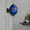 Memphis Tigers Original Oval Rotating Lighted Wall Sign - Blue