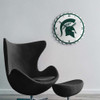Michigan State Spartans Bottle Cap Wall Clock Michigan State Spartans Bottle Cap Wall Clock