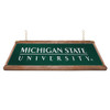 Michigan State Spartans Premium Wood Pool Table Light