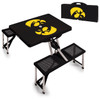 Iowa Hawkeyes Folding Picnic Table Iowa Hawkeyes Folding Picnic Table