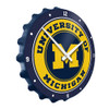 Michigan Wolverines Bottle Cap Wall Clock