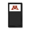 Minnesota Golden Gophers Chalk Noteboard - Black Frame / White | The Fan-Brand | NCMINN-620-01B