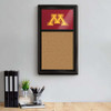 Minnesota Golden Gophers Cork Noteboard - Black Frame / Maroon Minnesota Golden Gophers Cork Noteboard - Black Frame / Maroon