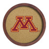 Minnesota Golden Gophers Faux Barrel Framed Cork Board - Color Logo | The Fan-Brand | NCMINN-632-01A Minnesota Golden Gophers Faux Barrel Framed Cork Board - Color Logo | The Fan-Brand | NCMINN-632-01A