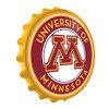 Minnesota Golden Gophers Round Bottle Cap Wall Sign - Gold Minnesota Golden Gophers Round Bottle Cap Wall Sign - Gold