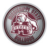 Mississippi State Bulldogs Mascot - Modern Disc Wall Sign - Gray | The Fan-Brand | NCMSST-230-02B Mississippi State Bulldogs Mascot - Modern Disc Wall Sign - Gray | The Fan-Brand | NCMSST-230-02B