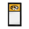 Missouri Tigers Dry Erase Note Board - Black Frame / Gold | The Fan-Brand | NCMISU-610-01A