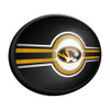 Missouri Tigers Oval Slimline Lighted Wall Sign - Black