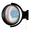 North Carolina Tar Heels Baseball - Round Rotating Lighted Wall Sign