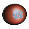 North Carolina Tar Heels Pigskin - Oval Slimline Lighted Wall Sign