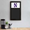 Northwestern Wildcats Chalk Note Board - White