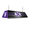 Northwestern Wildcats Edge Glow Pool Table Light - Black | The Fan-Brand | NCNWWC-320-01B