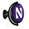 Northwestern Wildcats Original Oval Rotating Lighted Wall Sign - Purple Northwestern Wildcats Original Oval Rotating Lighted Wall Sign - Purple