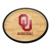 Oklahoma Sooners Hardwood - Oval Slimline Lighted Wall Sign | The Fan-Brand | NCOKLA-140-12 Oklahoma Sooners Hardwood - Oval Slimline Lighted Wall Sign | The Fan-Brand | NCOKLA-140-12