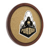 Purdue Boilermakers Boilermaker Special - Faux Barrel Framed Cork Board