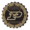 Purdue Boilermakers Bottle Cap Wall Clock - Black | The Fan-Brand | NCPURD-540-01A Purdue Boilermakers Bottle Cap Wall Clock - Black | The Fan-Brand | NCPURD-540-01A