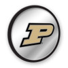 Purdue Boilermakers Modern Disc Mirrored Wall Sign Purdue Boilermakers Modern Disc Mirrored Wall Sign