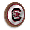 South Carolina Gamecocks Faux Barrel Top Mirrored Wall Sign South Carolina Gamecocks Faux Barrel Top Mirrored Wall Sign