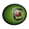 South Carolina Gamecocks On the 50 - Oval Slimline Lighted Wall Sign South Carolina Gamecocks On the 50 - Oval Slimline Lighted Wall Sign