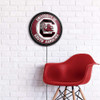 South Carolina Gamecocks Round Slimline Lighted Wall Sign