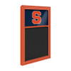 Syracuse Orange Chalk Note Board - Orange Frame / Blue