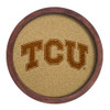 TCU Horned Frogs Faux Barrel Framed Cork Board - Monochrome Logo | The Fan-Brand | NCTCUH-632-01B TCU Horned Frogs Faux Barrel Framed Cork Board - Monochrome Logo | The Fan-Brand | NCTCUH-632-01B