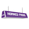 TCU Horned Frogs Standard Pool Table Light - Purple | The Fan-Brand | NCTCUH-310-01 TCU Horned Frogs Standard Pool Table Light - Purple | The Fan-Brand | NCTCUH-310-01