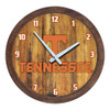 Tennessee Volunteers Faux Barrel Top Wall Clock | The Fan-Brand | NCTENN-560-01