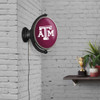Texas A&M Aggies Original Oval Rotating Lighted Wall Sign Texas A&M Aggies Original Oval Rotating Lighted Wall Sign
