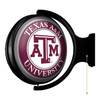 Texas A&M Aggies Original Round Rotating Lighted Wall Sign Texas A&M Aggies Original Round Rotating Lighted Wall Sign
