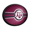 Texas A&M Aggies Oval Slimline Lighted Wall Sign - Maroon