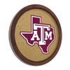 Texas A&M Aggies Texas - Faux Barrel Framed Cork Board - Color Logo Texas A&M Aggies Texas - Faux Barrel Framed Cork Board - Color Logo