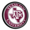 Texas A&M Aggies Texas - Round Slimline Lighted Wall Sign | The Fan-Brand | NCTXAM-130-02