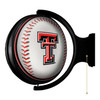 Texas Tech Red Raiders Baseball - Round Rotating Lighted Wall Sign