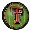 Texas Tech Red Raiders On the 50 - Slimline Lighted Wall Sign | The Fan-Brand | NCTTRR-130-22