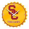 USC Trojans Bottle Cap Wall Clock | The Fan-Brand | NCUSCT-540-01